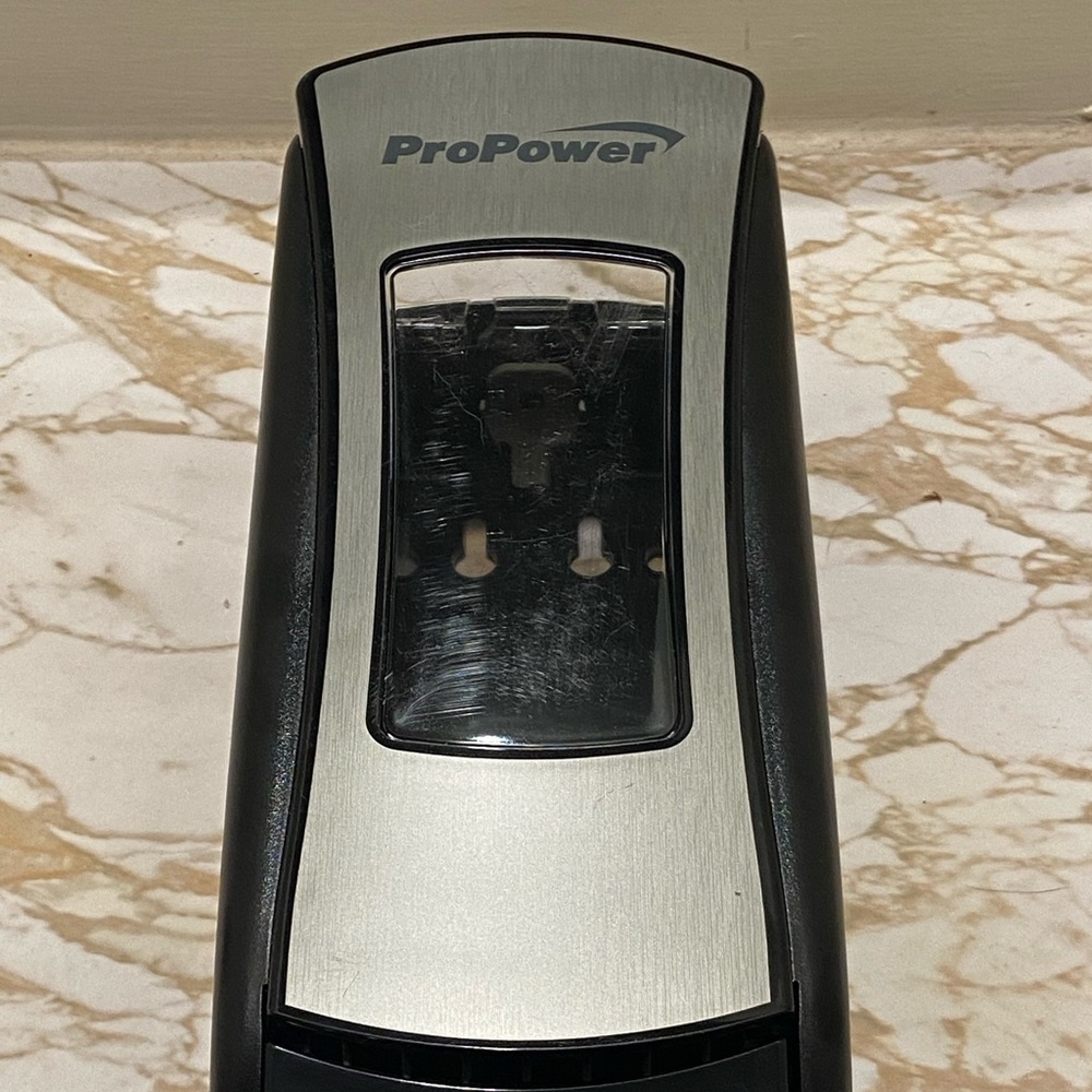ProPower LTX-12 Silver Black Contactless Foam Soap Dispenser + Foaming Soap 42oz